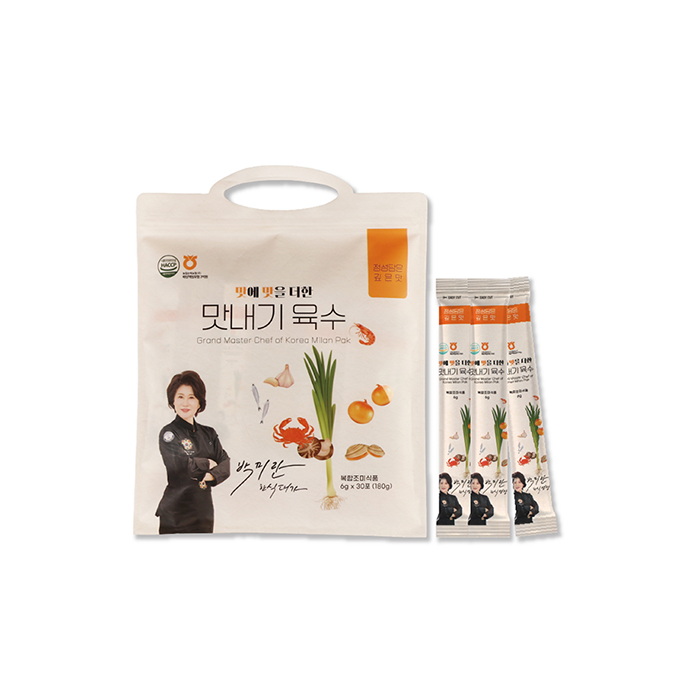 박미란의 맛에 맛을 더한 맛내기 육수 (6g * 30),3 box